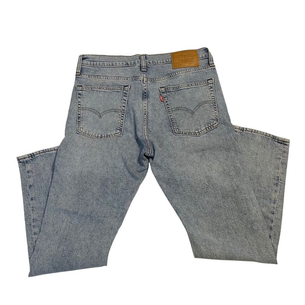Levis 510 Skinny Fit Jeans Mens W33 L30‎ Light Blue Denim Premium - Picture 4 of 10